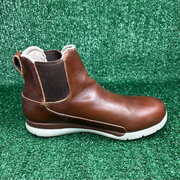 Kuru Roam Women's Size 7 Brown Leather Comfort Orthopedic Chelsea Boots Shoes - Picture 6 of 12